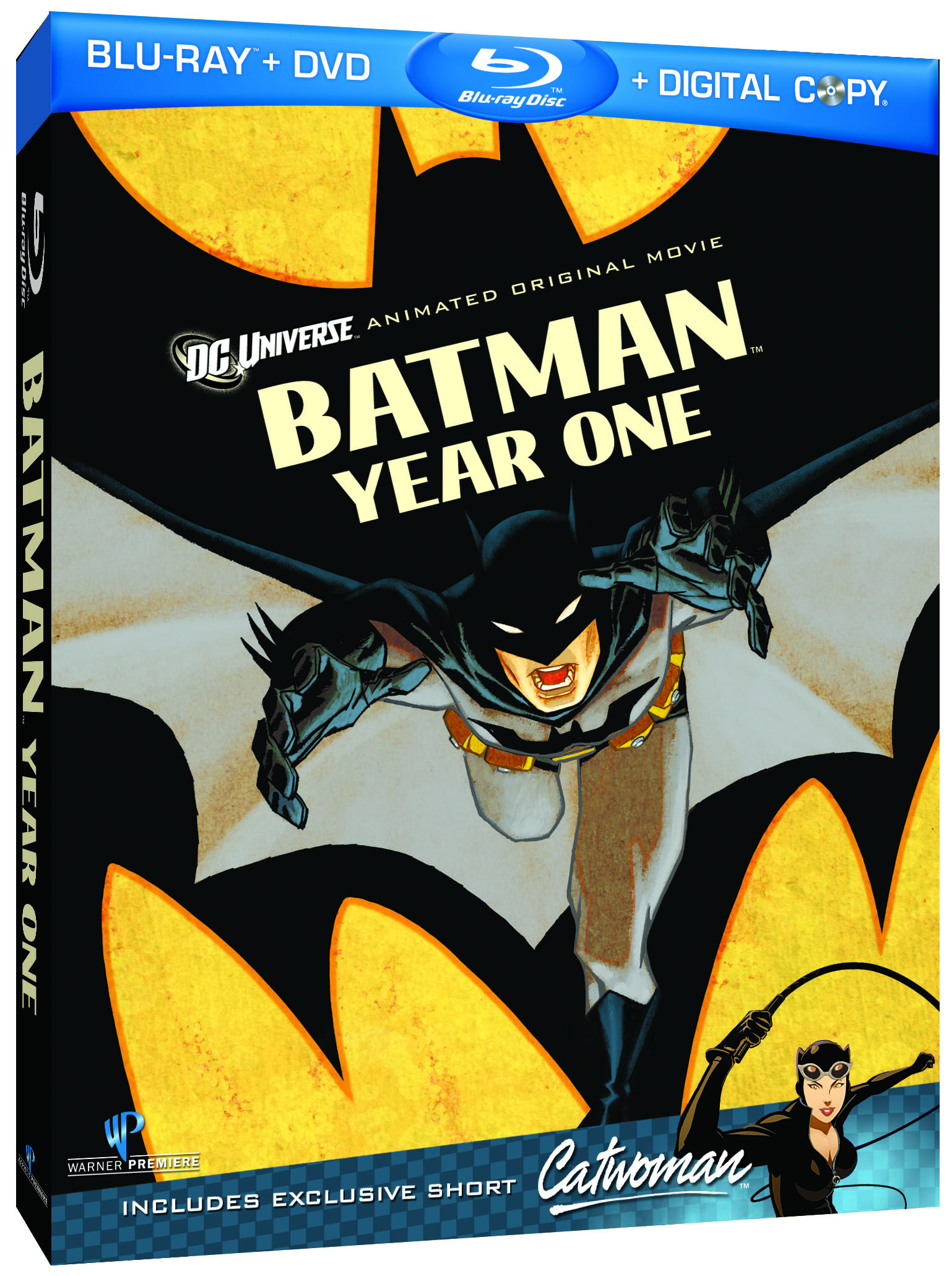 Batman: Year One Blu-ray Combo Pack Cover Art